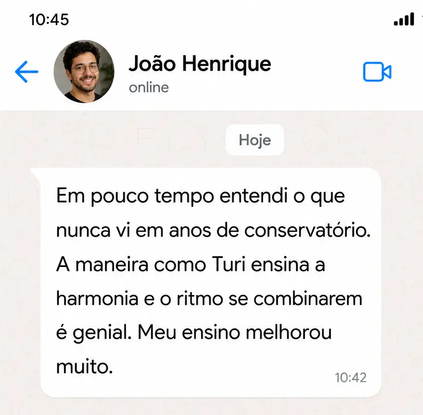 Avaliação no Google de João Henrique sobre a Terra da Música